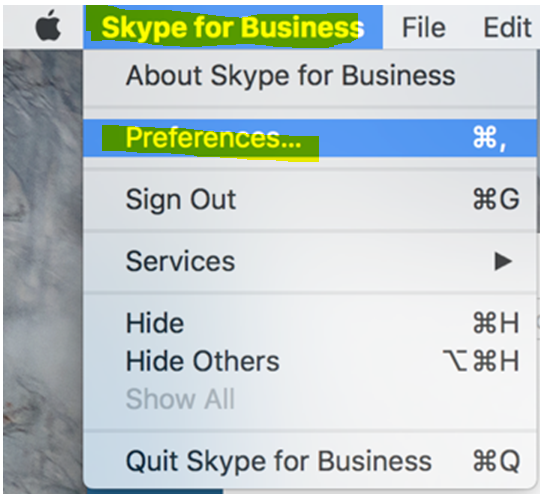 mac speakers not working for skype